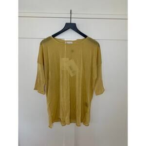 Bruno Manetti Womens Sweater in Sand Size 42 Knit Pullover Classic Retro Boho